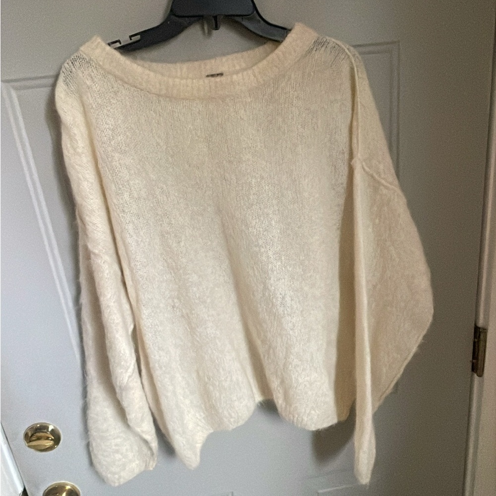 Free People Cream Women's Sweater